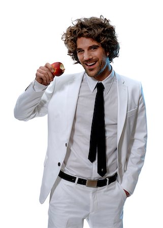 simsearch:6102-03867381,k - Un homme en costume blanc, Suède. Photographie de stock - Premium Libres de Droits, Code: 6102-03865905