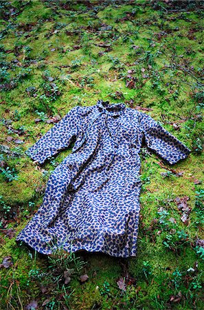 simsearch:6102-07602862,k - A dress thrown on green moss, Sweden. Foto de stock - Sin royalties Premium, Código: 6102-03866667