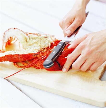 Parti de homard, Suède. Photographie de stock - Premium Libres de Droits, Code: 6102-03866634