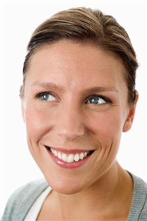 simsearch:6102-03866975,k - Portrait of a smiling Scandinavian woman, Sweden. Foto de stock - Sin royalties Premium, Código: 6102-03866979