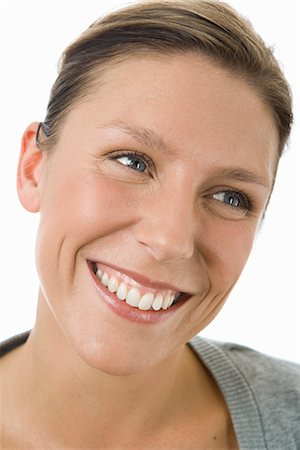 simsearch:6102-03866975,k - Portrait of a smiling Scandinavian woman, Sweden. Foto de stock - Sin royalties Premium, Código: 6102-03866983