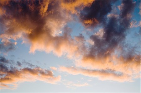dramatic evening sky - Dramatic sky, Sweden. Stock Photo - Premium Royalty-Free, Code: 6102-03826786