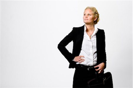 Portrait of a determined woman, Stockholm, Sweden. Stock Photo - Premium Royalty-Free, Code: 6102-03826794