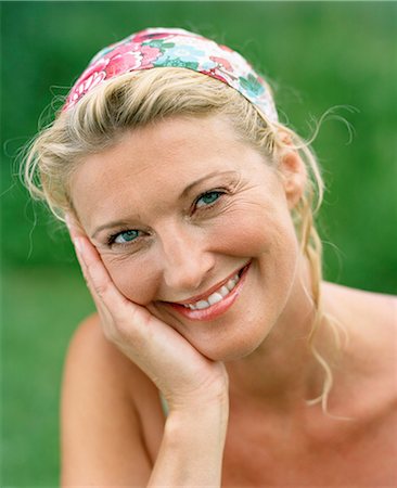 Portrait of a woman, Sweden. Stock Photo - Premium Royalty-Free, Code: 6102-03827850