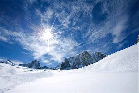 Mer de Glace, Chamonix, France. Foto de stock - Sin royalties Premium, Código: 6102-03828186