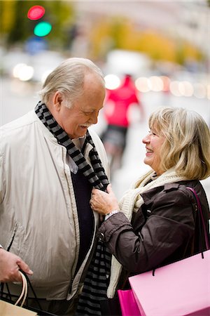 A smiling senior couple, Stockholm, Sweden. Stock Photo - Premium Royalty-Free, Code: 6102-03829156