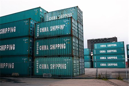 storage (industrial and commercial) - Containers, Norway. Stock Photo - Premium Royalty-Free, Code: 6102-03904243