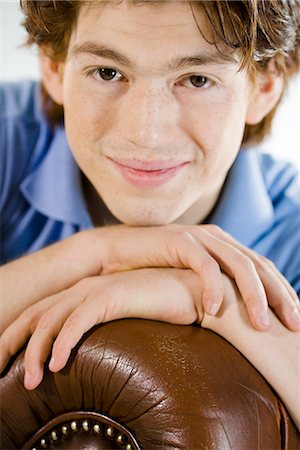 Portrait of a teenage boy. Stock Photo - Premium Royalty-Free, Code: 6102-03904671