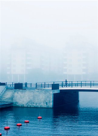 A misty day, Stockholm, Sweden. Foto de stock - Sin royalties Premium, Código: 6102-03904933