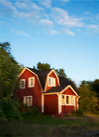 stockholm - Cottage in forest Stock Photo - Premium Royalty-Free, Code: 6102-05655533