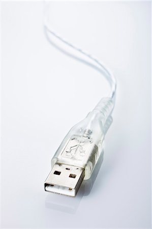 USB cord Stock Photo - Premium Royalty-Free, Code: 6102-06336504