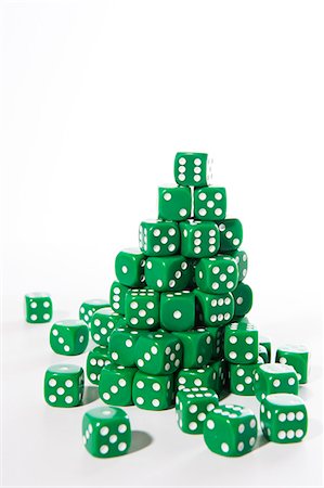 die - Heap of dices Stock Photo - Premium Royalty-Free, Code: 6102-06336767