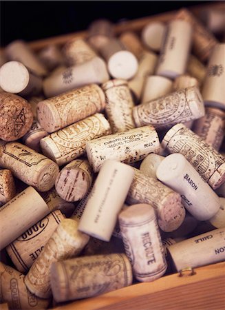 Close-up of corks Foto de stock - Sin royalties Premium, Código: 6102-06336701