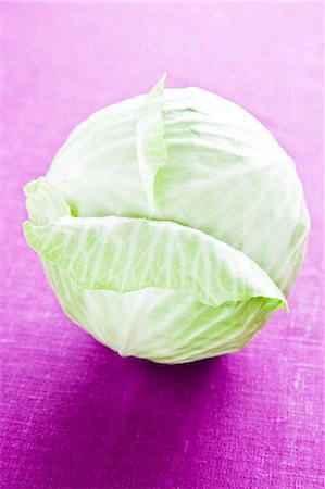Head of cabbage Fotografie stock - Premium Royalty-Free, Codice: 6102-06337059