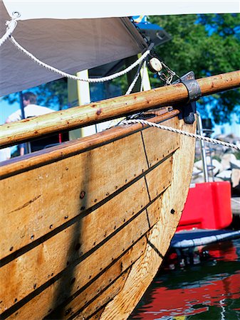 simsearch:6102-07158314,k - The stem of a boat, Sweden. Foto de stock - Sin royalties Premium, Código: 6102-06470486