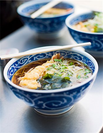 Bowls of noodles, Sweden. Foto de stock - Sin royalties Premium, Código: 6102-06470438