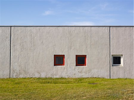 facade hotel - View of concrete building Stock Photo - Premium Royalty-Free, Code: 6102-06471080