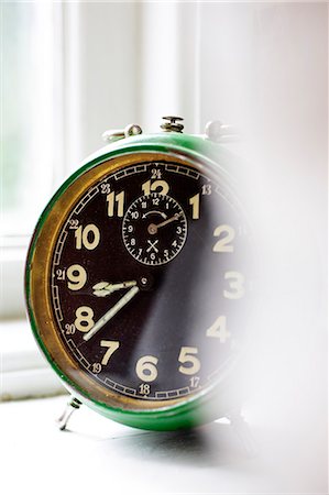 Old fashion alarm clock Stock Photo - Premium Royalty-Free, Code: 6102-06471010