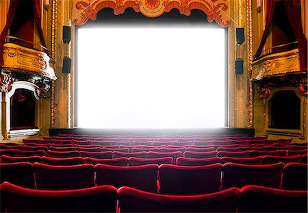 Cinema screen, Stockholm, Sweden Photographie de stock - Premium Libres de Droits, Code: 6102-07521573