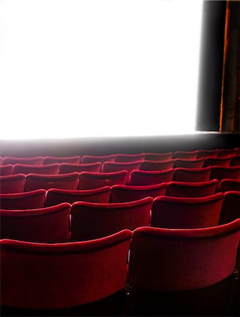 sala de cine - Cinema screen and seats, Stockholm, Sweden Foto de stock - Sin royalties Premium, Código: 6102-07521572