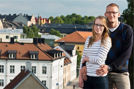 Young couple together, Norrkoping, Ostergotland. Sweden Photographie de stock - Premium Libres de Droits, Code: 6102-07768965