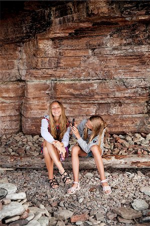 sister - Girls together, Sweden Stock Photo - Premium Royalty-Free, Code: 6102-07768972
