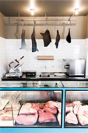 Interior of butcher Stock Photo - Premium Royalty-Free, Code: 6102-07842681