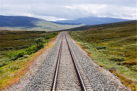 schienenweg - Railroad tracks Stockbilder - Premium RF Lizenzfrei, Bildnummer: 6102-07844175