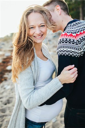 spring wind - Young couple together Stock Photo - Premium Royalty-Free, Code: 6102-08120652