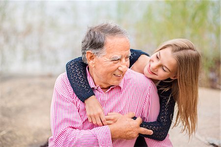 Father with teenage daughter Foto de stock - Sin royalties Premium, Código: 6102-08121022