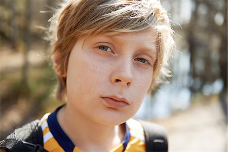 freckled kid - Portrait of boy Stock Photo - Premium Royalty-Free, Code: 6102-08270690