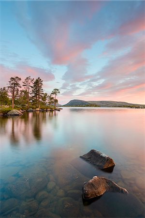 sweden nobody - Sunset at sea Stock Photo - Premium Royalty-Free, Code: 6102-08480941