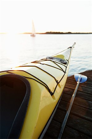 simsearch:6102-03905707,k - View of canoes bow Stockbilder - Premium RF Lizenzfrei, Bildnummer: 6102-08558821