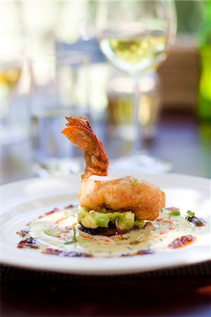 simsearch:853-06120493,k - Prawn starter Stock Photo - Premium Royalty-Free, Code: 6102-08559025