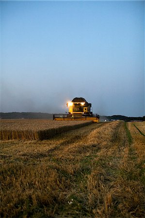 simsearch:6102-08271612,k - Combine in field Photographie de stock - Premium Libres de Droits, Code: 6102-08566115