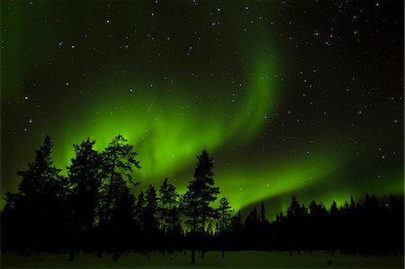 Northern lights Stock Photo - Premium Royalty-Free, Code: 6102-08566271