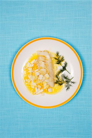 simsearch:6102-08521104,k - Fish on plate Stock Photo - Premium Royalty-Free, Code: 6102-08521087