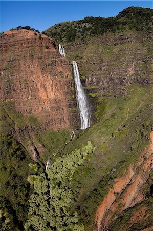 View of waterfall Stock Photo - Premium Royalty-Free, Code: 6102-08683265