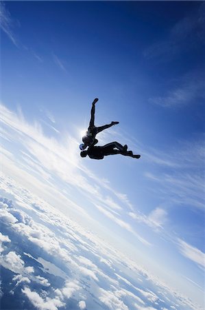 parachuting - People parachuting Stock Photo - Premium Royalty-Free, Code: 6102-08748602