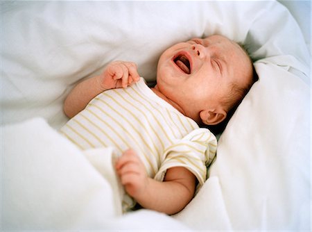 A crying baby, Sweden. Stock Photo - Premium Royalty-Free, Code: 6102-08748727