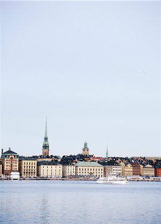 simsearch:6102-08768724,k - The Old Town of Stockholm, Sweden. Fotografie stock - Premium Royalty-Free, Codice: 6102-08768558