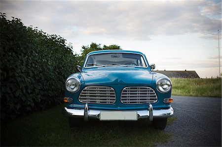 A Volvo amazon, Skane, Sweden. Stock Photo - Premium Royalty-Free, Code: 6102-08768737