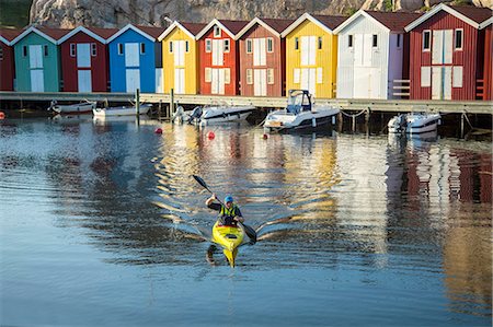 Kayaking Stock Photo - Premium Royalty-Free, Code: 6102-08726949