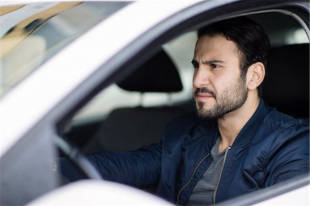 driver (car, male) - Man in car Stock Photo - Premium Royalty-Free, Code: 6102-08727026