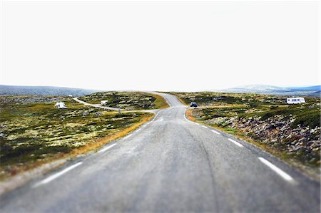 rondane national park - View of country road Stock Photo - Premium Royalty-Free, Code: 6102-08951728