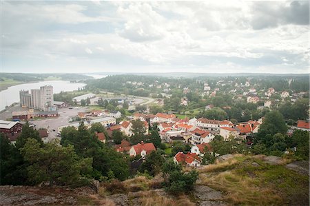 suburban sky - Village Photographie de stock - Premium Libres de Droits, Code: 6102-08994538