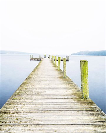 eternity - Wooden jetty Stock Photo - Premium Royalty-Free, Code: 6102-08994748