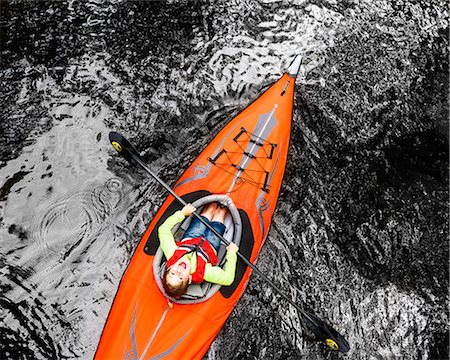 simsearch:6102-08062947,k - Boy kayaking Stock Photo - Premium Royalty-Free, Code: 6102-08995043