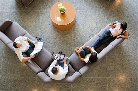 Engineering students studying in a student lounge Stock Photo - Premium Royalty-Free, Code: 6105-05953771