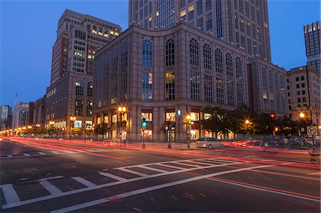 Shopping mall in a city, Boylston Street, Exeter Street, Back Bay, Boston, Massachusetts, USA Stockbilder - Premium RF Lizenzfrei, Bildnummer: 6105-06703162